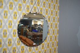 1930’s Circular Bevelled Edge Mirror