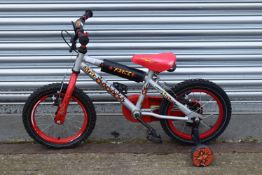 Kid’s Apollo Force Bicycle with Stabilisers (14” wheel size) (AF)