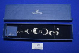 Swarovski Crystal Hoop Bracelet 16cm (boxed with packaging)