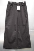 *Ichi Wiggy Wide Black Jeans Size: 30x30, RRP: £65
