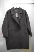 *Armani Exchange Black Caban Coat Size: M, RRP: £285