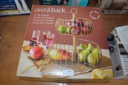*Over & Back Two Tier Fruit Basket