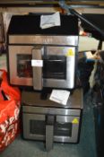 *2x Gourmia Digital Air Fryers with Windows
