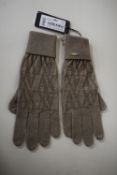 *Armani Exchange Guanto Gloves in Brown Mono Size: XS/S, RRP: £65
