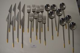 *Golden Bell Stainless Steel Cutlery Set