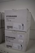 *6x Storavan Ikea Toiletry Bundles