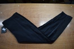 *Armani Exchange Black Sparkle Lady’s Chinos with Stain Finish Side Stripe Size: S, RRP: £149