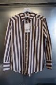 *Saint Tropez Lieke Decadent Chocolate Ice Long Sleeve Shirt Size: M, RRP: £60