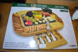 *Carrara Slate & Bamboo Cheeseboard