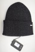*Armani Exchange Black Sparkle Beanie, RRP: £80