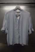 *Saint Tropez Kristel Shirt in Skyway Size: M, RRP: £40