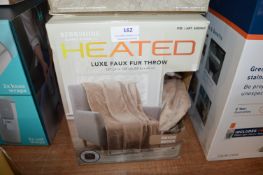 *Berkshire Faux Fur Heated Throw 50”x60”