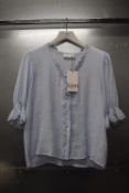 *Saint Tropez Kristel Shirt in Skyway Size: S, RRP: £40