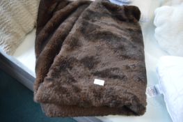 *Mon Chateau Faux Fur Throw