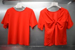 *Ichi Racing Red Matine SS Bow Top Size: S