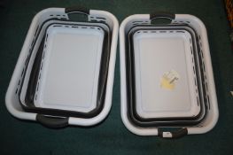 *2x Pop & Load Laundry Baskets