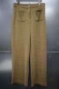 *Ichi Kate Corduroy Sepia Tint Trousers Size: XL, RRP: £45