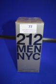 *Carolina Herrera 212 NYC for Men EDT 100ml (sealed)