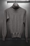 *Armani Exchange Disco Dust Silver Knitted Jumper Size: S, RRP: £135