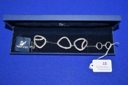Swarovski Crystal Bracelet 19cm (boxed with packaging)