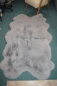 *Mon Chateau Plush Faux Fur Rug