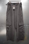 *Religion Charcoal Combat Trousers Size: XS/8, RRP: £80