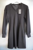 *Armani Exchange Black Vestito Dress Size: M, RRP: £125