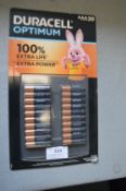 *Duracell AAA Batteries 20pk