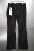 *Armani Exchange Black Five Pocket Jeans Flair Mid-Rise Size: 32R, RRP: 125