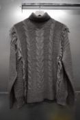 *Religion Charcoal Knitted Jumper Size: S/10, RRP: £78