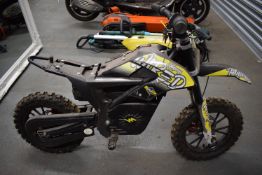 Stomp Wired 2019 Yellow Minibike (has key)