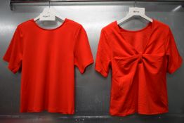 *Ichi Racing Red Matine SS Bow Top Size: M