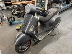 Vespa S GTS 300 Super Sport Moped Reg: YN63 ZSK, Mileage: 17837 (has key)