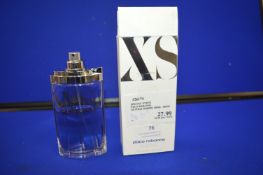 *Paco Robanne XS for Men EDT Display Tester (part used)
