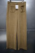 *Ichi Kate Corduroy Sepia Tint Trousers Size: L, RRP: £45