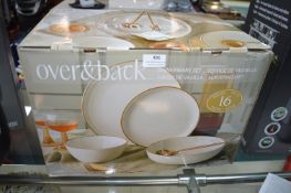 *Over & Back Dinnerware Set