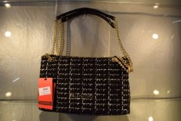 *Mario Valentino Tweed Nero Handbag, RRP: £149