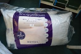 *Pair of Snuggledown Hotel Pillows