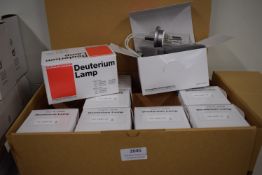 *10x Hamamatsu Deuterium Lamps