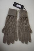 *Armani Exchange Guanto Gloves in Brown Mono Size: XS/S, RRP: £65