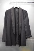 *Armani Exchange Black Shimmer Blazer Size: 6, RRP: £230