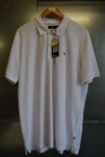 *Matinique White Poleo Melange Short Sleeve Polo Size: XXL, RRP: £40