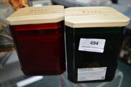 *Pair of Torc Fragrance Candles