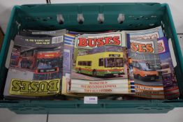 Collection of Ian Allan Busses Magazines 1980’s and 90’s (crate not included)