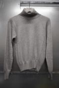 *Armani Exchange Disco Dust Silver Knitted Jumper Size: L, RRP: £135