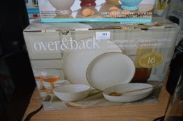 *Over & Back Dinnerware Set