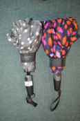 *Pair of Shedrain Wind Pro Umbrellas