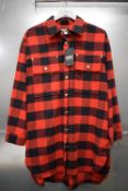 *Barbour International Serova Red & Black Checked Overshirt Size: M, RRP: £119
