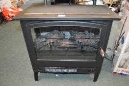 *Electric Log Effect Stove Heater