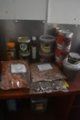 *Mixed Lot Including Assorted Seasonings, Oils, Nuts, etc.
